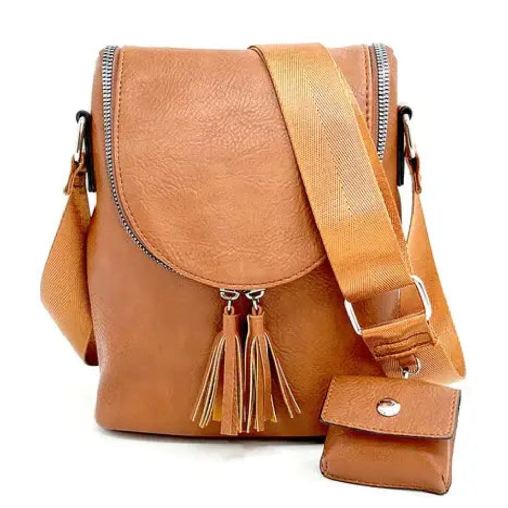 Abby Crossbody (Camel)